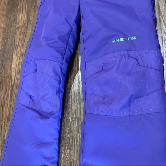 Arctix Girls Snow Pants Purple Youth Medium - Picture 3 of 8